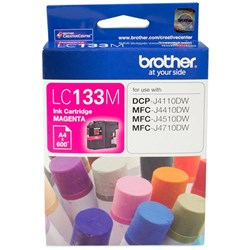 BROTHER LC133M INKJET CARTRIDGE Magenta 600pg