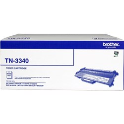 BROTHER TN3340 TONER CARTRIDGE Mono Laser H Yield Up To 8K Pg