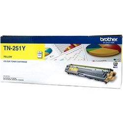 BROTHER TN251Y YELLOW TONER