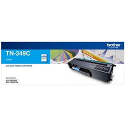 BROTHER TN349 TONER CARTRIDGE Cyan 6k Pages Super H Yield