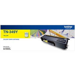 BROTHER TN349 TONER CARTRIDGE Yellow 6k Pages Super H Yield