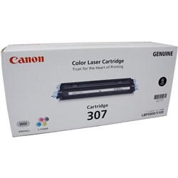 CANON LBP5000 BLACK TONER CART307BK