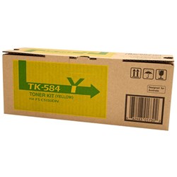 KYOCERA TK584 TONER 2.8K Pages Yellow