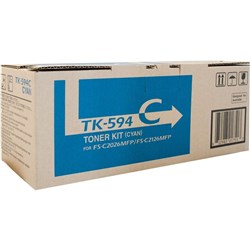 KYOCERA FS-C2126MFP TONER CART Cyan TK594C