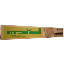 KYOCERA TK899 TONER CART 6K Page Yellow