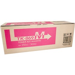 KYOCERA TK869M COPIER TONER Magenta TASKalfa 250,300ci 12K