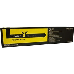 KYOCERA TK8309Y TONER Yellow 15K Pages