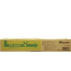 KYOCERA TK8319 TONER CARTRIDGE Yellow 6,000 pages