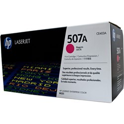 HP 507A TONER CARTRIDGE Magenta CE403A