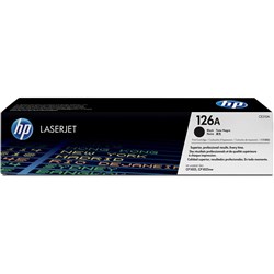 HP CE310A TONER CART 1.2K Page Black 126A