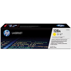 HP 128A CE322A TONER CART Yellow