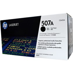 HP 507A TONER CARTRIDGE Black CE400A