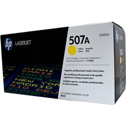 HP 507A TONER CARTRIDGE Yellow CE402A