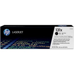 HP 131X BLACK TONER CART HY 2.4k CF210X