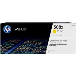 HP 508X TONER CARTRIDGE Yellow 9,500 pages CF362X