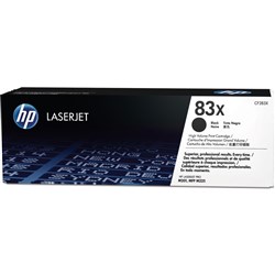 HP CF283X BLACK TONER 83X