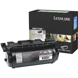 LEXMARK 64017HR TONER 21000 PG PREBATE T644 HY