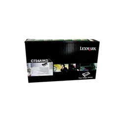 LEXMARK C734 TONER CARTRIDGE Black LX734A1KG