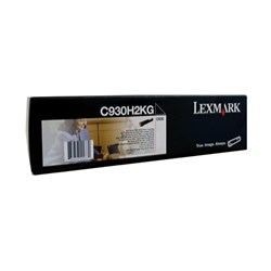 LEXMARK C935 TONER CARTRIDGE Black C930H2KG