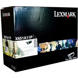 LEXMARK X652 TONER CARTRIDGE X651A11P 7000 page