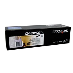 LEXMARK X945E TONER CARTRIDGE Black 'X945X2KG