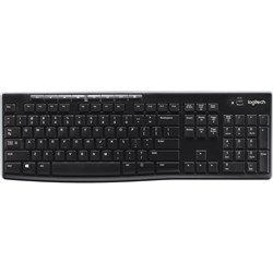 LOGITECH MK270 KEYBOARD COMBO MK270 BLACK WIRELESS WITH MOUS LOGMK270R