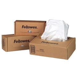 FELLOWES SHREDDER ACCESSORIES BAG & TIES L975XW530XGUSSET 370MM RLL50