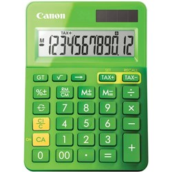 CANON LS123MGR DESKTOP CALCULATOR GREEN