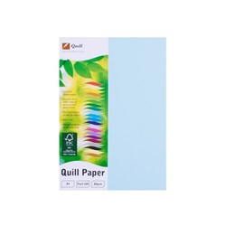 QUILL A4 XL MULTIOFFICE PAPER 80gsm Powder Blue