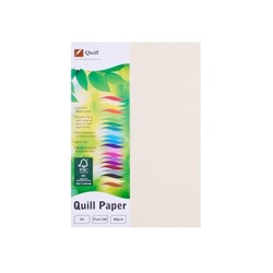 QUILL A4 XL MULTIOFFICE PAPER 80gsm Cream