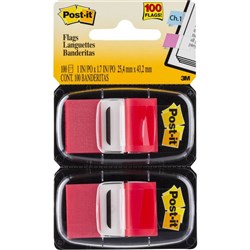 POST-IT FLAG TWIN PACKS 680-RD2 RED PK2