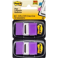 POST-IT FLAG TWIN PACKS 680-PU2 PURPLE PK2