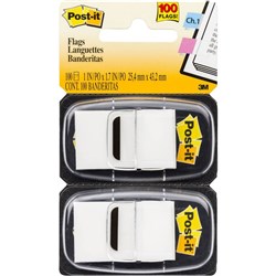 POST-IT FLAG TWIN PACKS 680-WE2 WHITE PK2