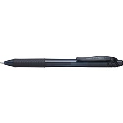 PENTEL ENERGEL X GEL PEN BL110 RETRACTABLE 1.0MM BLACK