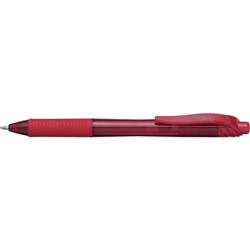 PENTEL ENERGEL X GEL PEN BL110 RETRACTABLE 1.0MM RED