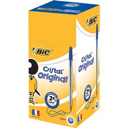 BIC CRISTAL 50s Blue BOX50