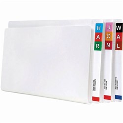 LATERAL FILE WITH TUBECLIP AVERY 46510 WHITE BOX 100 FOOLSCAP