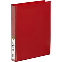 A4 3D RING 25MM RED INSERT BINDER 5403003 2731-309