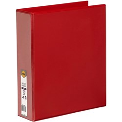 A4 3D RING 50MM RED INSERT BINDER 5423003 2733-309