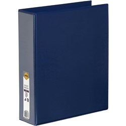 A4 4D RING 50MM BLUE INSERT BINDER 5424001