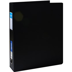 BANTEX BINDERS A3 4D RING 65MM PORTRAIT UPRIGHT BLACK