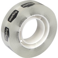 18MM X 33M OFFICE TAPE CLEAR MARBIG / DELI 18X33