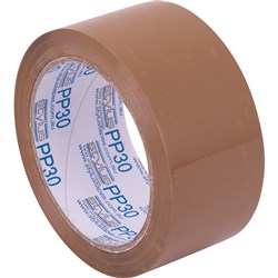 VIBAC PP30R PACKAGING TAPE Brown 48mmx75m pk6