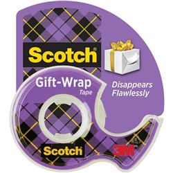 SCOTCH 15L GIFTWRAP TAPE 19mmx16mt