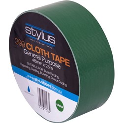 STYLUS 399 CLOTH TAPE Green 48mm x 25m