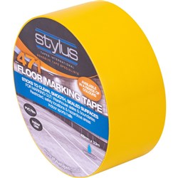 STYLUS 471 FLOOR MARKING TAPE Yellow 48mm x 33m