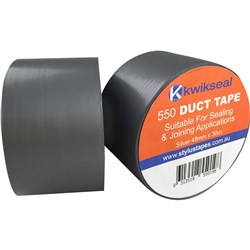 STYLUS 550 KWIKSEAL DUCT TAPE Silver 48mm x 30m