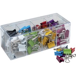 CELCO COLOURED FOLDBACK CLIPS ( TUB 96 ) 19MM  ASSORTED