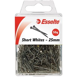 ESSELTE PINS DRESS MAKER 25MM 50GM PK