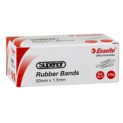 RUBBER BANDS 14 100GM BOX